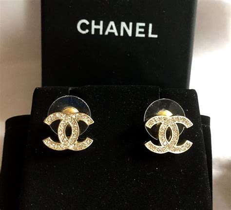 coco chanel earrings studs